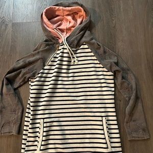 Ampersand Avenue Double Hood Sweatshirt